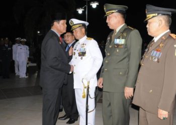 Danlantamal Iv Hadiri Upacara Akrs Di Taman Makam Pahlawan Pusara Bhakti