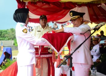 Pemkab Lingga Peringati HUT RI ke-74