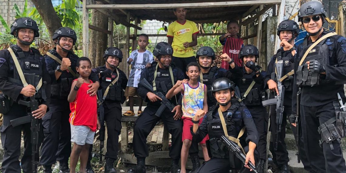 Polda Kepri Turunkan Brimob Demi Terciptanya Keamanan didaerah Papua