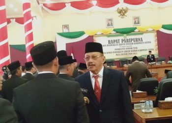 Ketua Pengadilan Natuna Resmi Lantik 20 Anggota DPRD Natuna Masa Jabatan 2019-2024