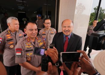 Polda Kepri Terima Kunjungan Ketua Polis Diraja Malaisia