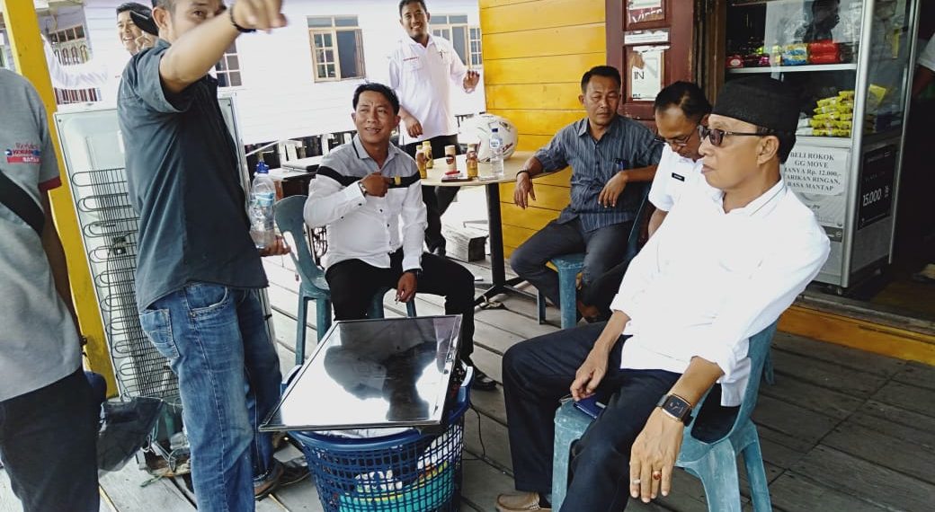 Ketua DPRD Natuna Beserta Anggota Tinjauan Korban Kebakaran di Penagi.