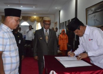 Plt Gubernur Lantik PMI Kabupaten Lingga