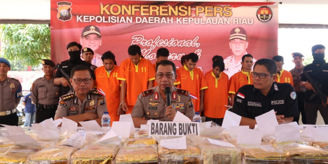 Waka Polda Kepri Sampaikan Hasil Operasi Antik Seligi 2019