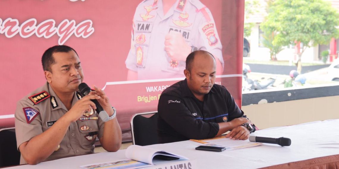 Dirlantas Polda Kepri Sampaikan Hasil Operasi Patuh Seligi 2019.