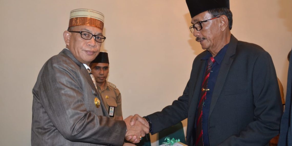 Bupati Lingga Lantik 4 Kepala OPD