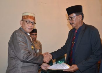 Bupati Lingga Lantik 4 Kepala OPD