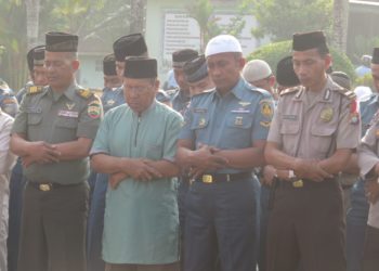 Kodim 0315/Bintan Gelar Sholat Istisqo, Sebagai Bentuk Permohonan Agar Hujan Turun