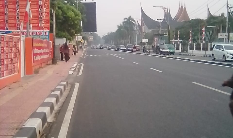 Turunya Hujan Lebat Kabut Asap Mulai Menghilang.