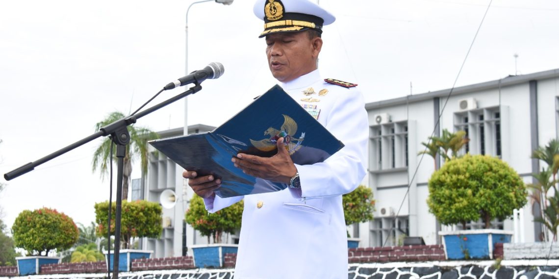 Wadanlantamal IV Pimpin Upacara Kesaktian Pancasila.