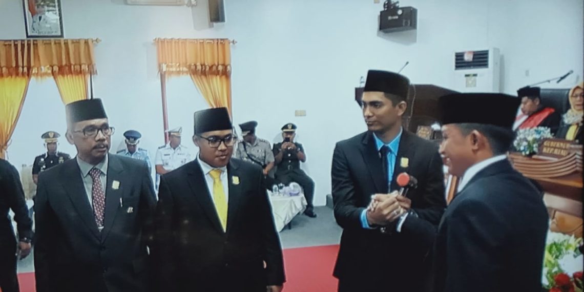 3 Orang Unsur Pimpinan DPRD Natuna Priode 2019-2024 Resmi Dilantik