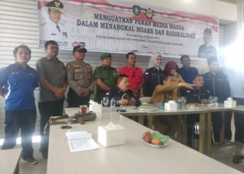 FKDM Kepri Gelar Acara Menangkal Hoaks Dan Radikalisme Dengan Para Awak Media.