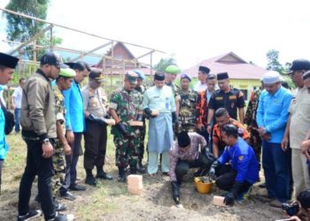 Peletakan Batu Pertama Pembangunan Gedung Pemuda Dihadiri Anggota DPR RI Komisi VI, Nyat Kadir