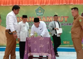 Wabup Lingga Hadiri Pisah Sambut Kakan Kemenag Lingga
