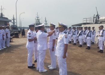 Dansatrol Lantamal IV Pimpin Sertijab 2 DAN KRI