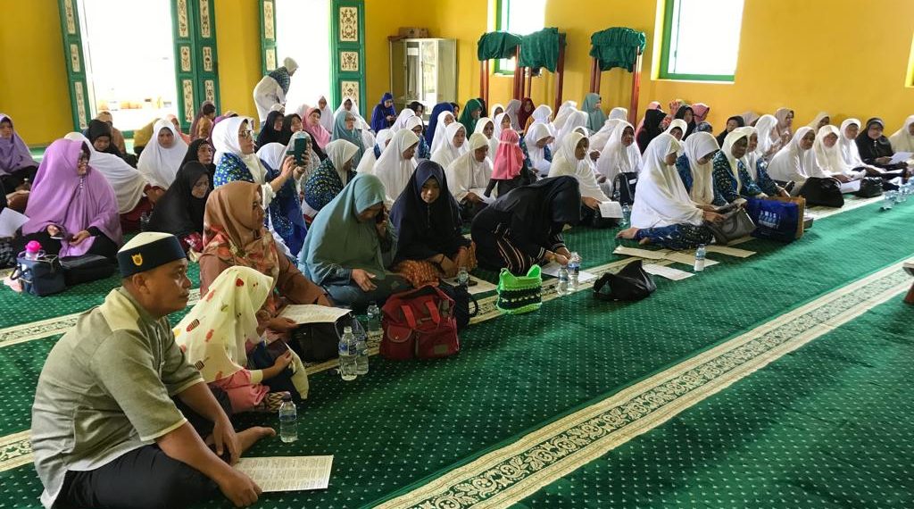 Wakil Bupati Lingga menerima kunjungan kerja BKMT Provinsi Kepri