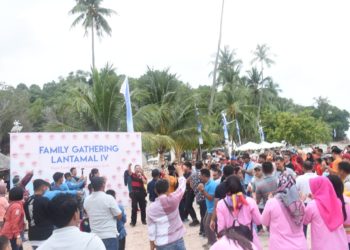 Lantamal IV Gelar Famili Gathering Ciptakan Suasana Ceria Bersama