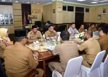 Persiapan MTQ Natuna Tahun 2020 Wabup, Gelar Rapat Dengan SKPD Terkait.