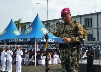 Mayor Marinir Hafied Jabat Danyonmarhanlan IV Tanjungpinang