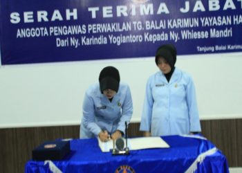 Serahterima Jabatan Anggota Pengawas Perwakilan TBK Yayasan Hang Tuah