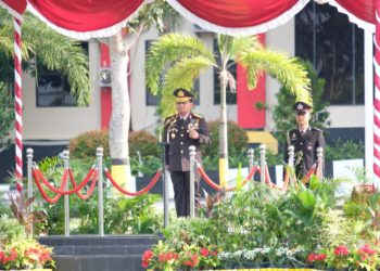 Polda Kepri Peringati Hari Pahlawan ke 74, Bertajuk ” Jadilah Pahlawan Masa Kini”.