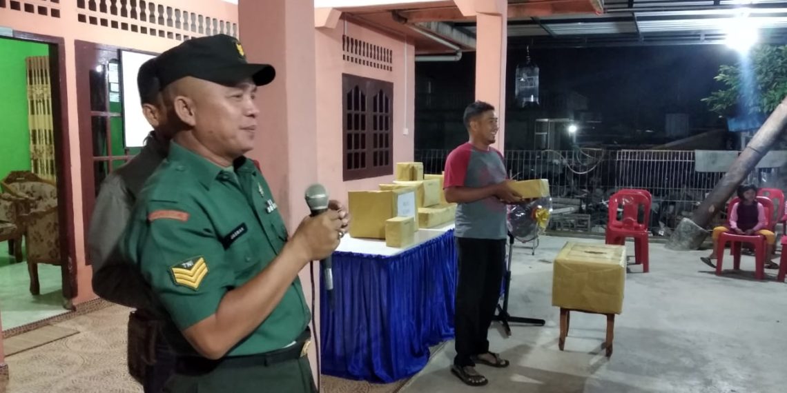 Secara Demokrasi H. Pujiantara Terpilih Sebagai Ketua RT 003 Kampung Bangun Sari.