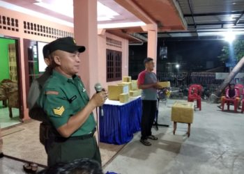 Secara Demokrasi H. Pujiantara Terpilih Sebagai Ketua RT 003 Kampung Bangun Sari.