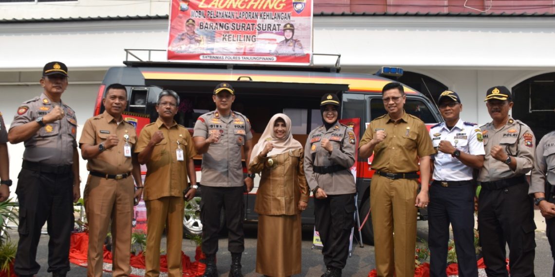 Polres Tanjungpinang Launcing Mobil Pelayanan Kelilig.