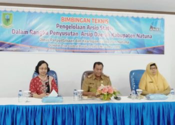 Dinas Arsip Natuna Gelar Acara Kearsipan, Hadirkan Nara Sumber Dari Jakarta