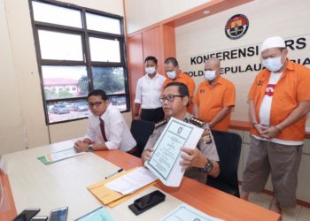 Ditreskrimsus Polda Kepri Unkap Tindak Pidana Koroupsi Pembangunan Monumen Bahasa Melayu