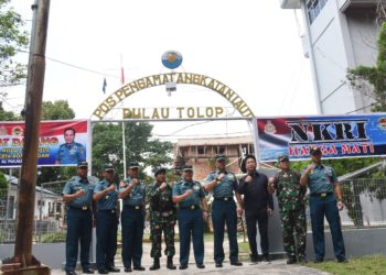 Irjenal Kasal Kunker ke sejumlah Tempat Markas TNI AL di Kepri
