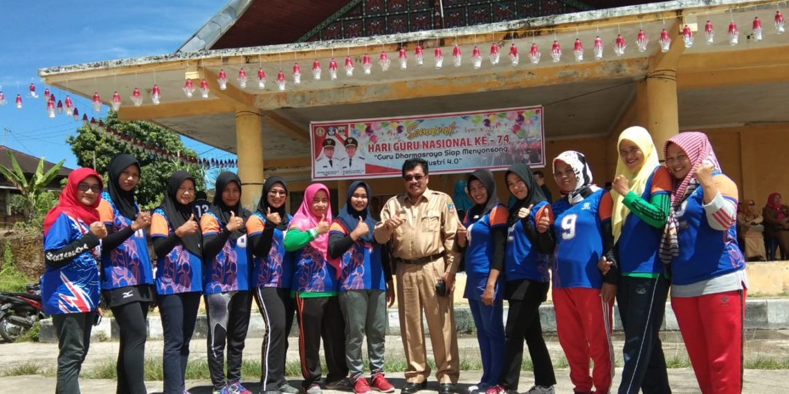 Jalan Dantai Serta Senam Bersama Semarakkan HJK