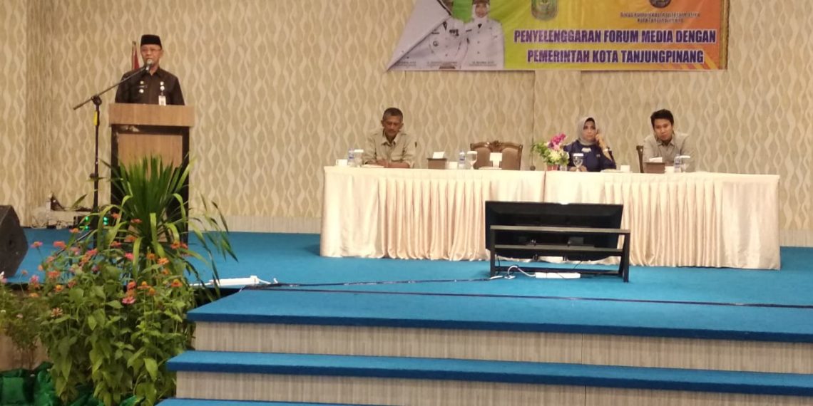 Dinas Kominfo Tanjungpinang Gelar Forum Diskusi Pemko Dengan Media