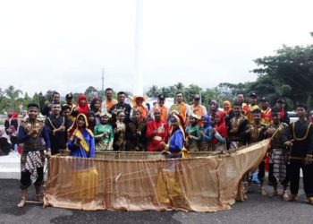 Wabup Dharmasraya Tonton Drama Pamalayu