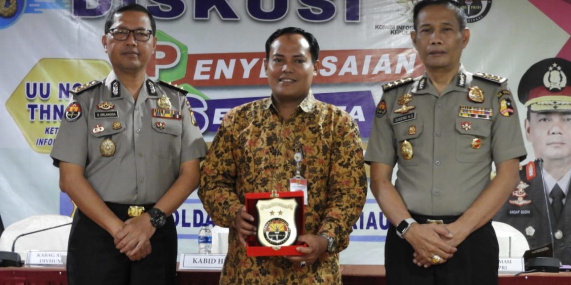 Divisi Humas Polri Gelar Diskusi Penyelesaian Sengketa Informasi di Polda Kepri