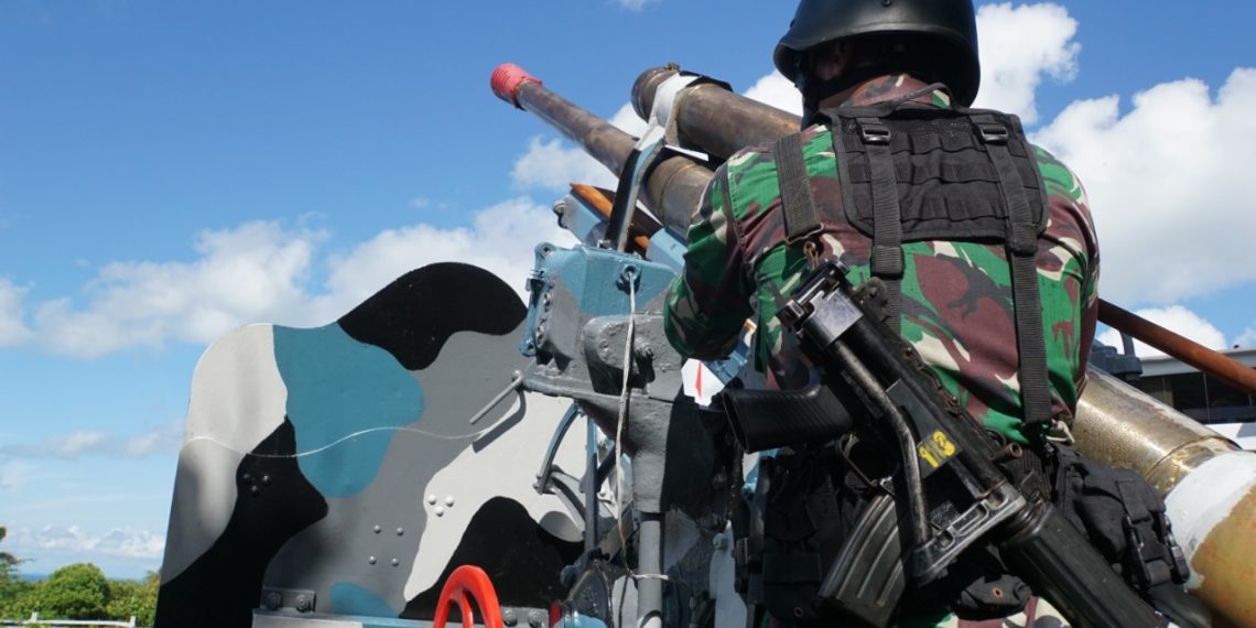 Lantamal IV Gelar Latihan Hanlan dan Bahay Lebakaran Tahun 2019