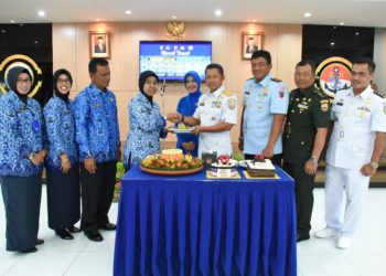 Danlantamal IV Pimpin Upacara HUT ke 48 Korpri