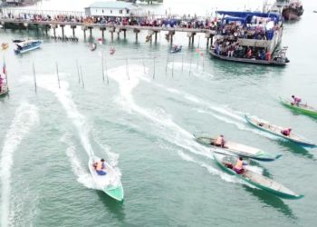 55 Peserta ikuti Lomba Sampan Ting-Ting di HUT Polairud Ke 69 Polda Kepri