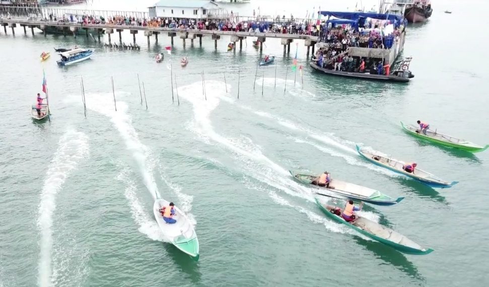 55 Peserta ikuti Lomba Sampan Ting-Ting di HUT Polairud Ke 69 Polda Kepri