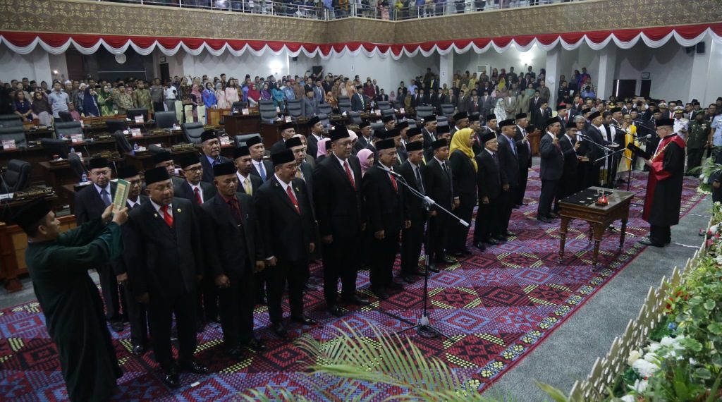 45 Anggota DPRD Kepri Priode 2019-2024 Resmi Dilantik
