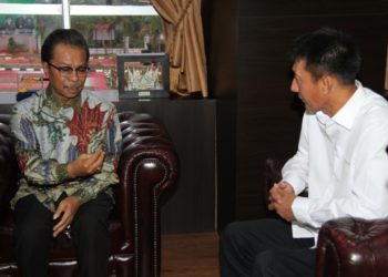 Ketua DPRD kepri Jumaga Nadeak dan Sejumlah Anggota Kunjungi Kajati Kepr