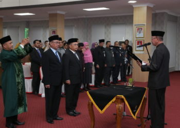 2 Pejabat Pimpinan Tinggi Pratama Resmi Dlantik Walikota