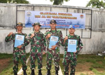 Semarakan Jelang Hari Armada 2019, Lantamal IV Gelar Lomba Menembak