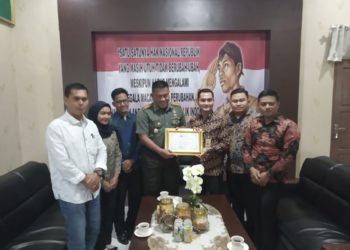 Bawaslu Bintan Kunjungi Kodim 0315/Bintan