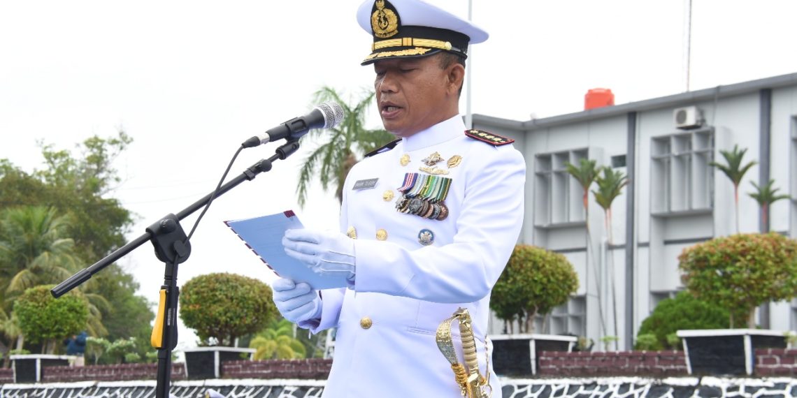 Wadan Lantamal IV Pimpin Upacara Hari Armada