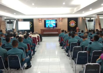 Tim Safari PERS Koarmada I Gelar Penyegaran Hukum Operasi Gaktik dan Yusiti