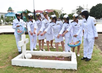 Gabungan Kowal Tanjungpinang Ziarah Ke Makam Pahlawan