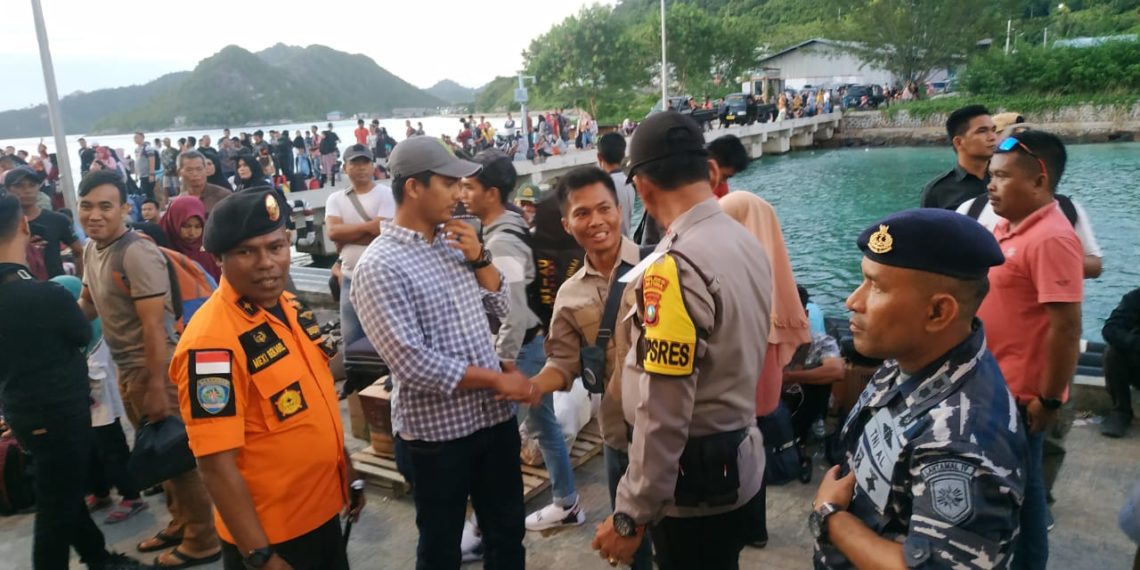 Gabungan FKPD Natuna Pantau Arus Mudik Natal dan Tahun Baru