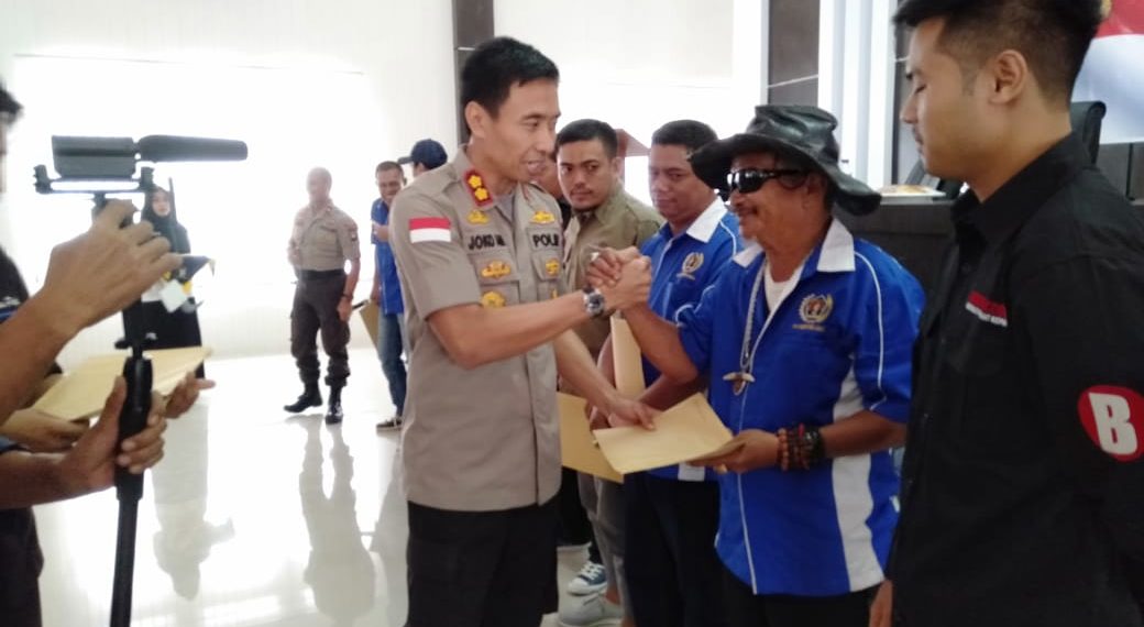 Tiga Organisasi Media Mendapat Penghargaan Polres