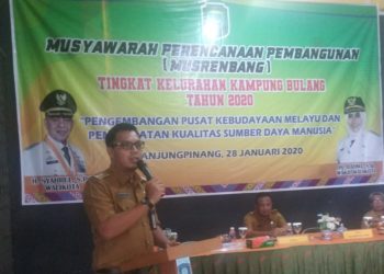 Musrembang Tingkat Kelurahan Kampung Bulang Sukses dilaksanakan.